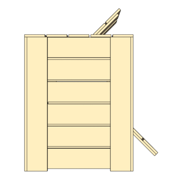 Guide de montage PDF - Composteur bois 80x80 – Image 3